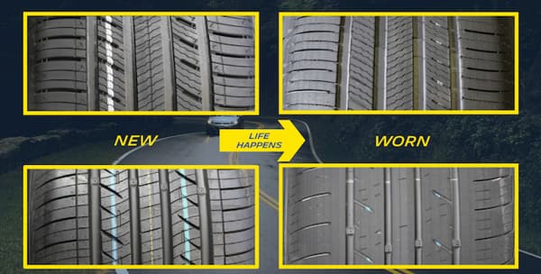 The Truth About Worn Tires and Tire Replacement: What You Need to Know 1 What New Tread Looks Like Versus Worn Tires