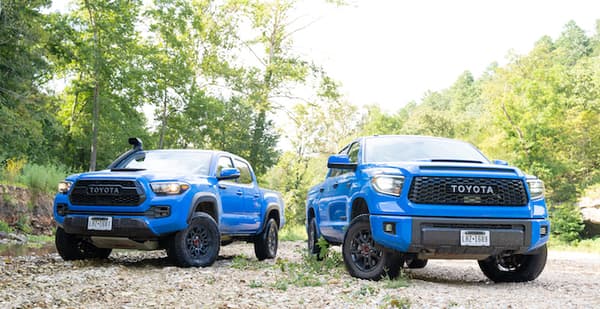 Comparing The 2019 Toyota Tundra Vs Toyota Tacoma Pickup Truck