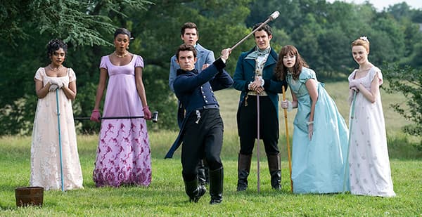 Some Of The Cast Of Bridgerton Season 2