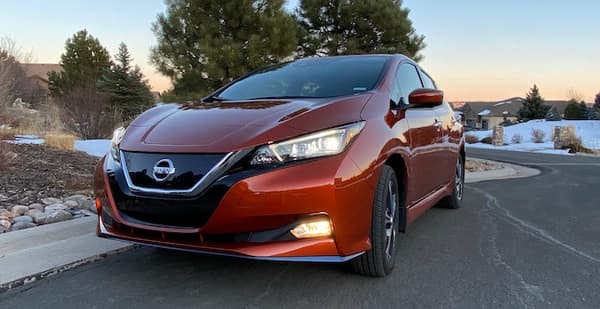 The 2022 Nissan Leaf Had Me At Hello. 1 2022 Nissan Leaf Featured Image Photo: Sara Lacey