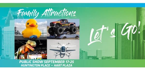 The Beloved Detroit Auto Show (AKA North American International Auto Show) Has a New Look 1 Banner Of The Naias. Photo: Naias