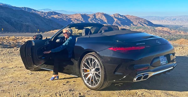The 2022 Mercedes-AMG SL is this generation's iconic automobile 2 A Girls Guide To Cars | The 2022 Mercedes-Amg Sl Is This Generation'S Iconic Automobile - Mbamgsl55 Cover