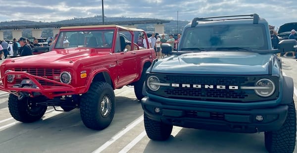 Our Classic '71 Bronco Inspired the Purchase of a New Ford Bronco. I Couldn't Be More In Love 2 Both Ford Broncos