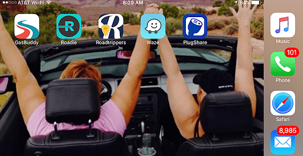 A Girls Guide To Cars | 5 Travel Apps That Should Ride Shotgun On Your Phone - Road Trip App Featured Image