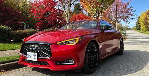 Infiniti Q60 Red Sport