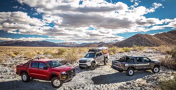 Nissan Frontier Concepts. Photo: Nissan