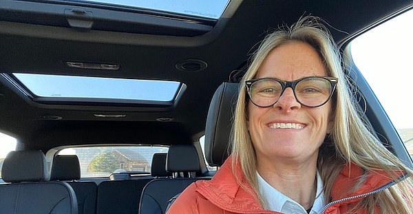 The 2022 Chevrolet Traverse 3-Row SUV Hits the Sweet Spot With Family-Friendly Capability 2 Sara And The Traverse Fi. Photo- Sara Lacey