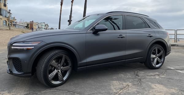 5 Things I Love About The Genesis GV70 2 Gv70 At The Beach. Photo: Sara Lacey