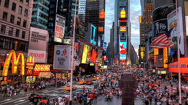 Times Square The Future Of Transportation