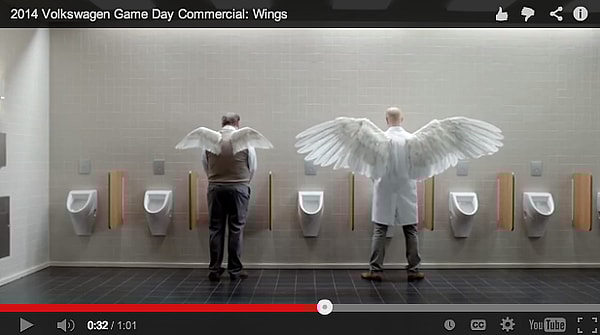 Vw Angels Super Bowl Ad