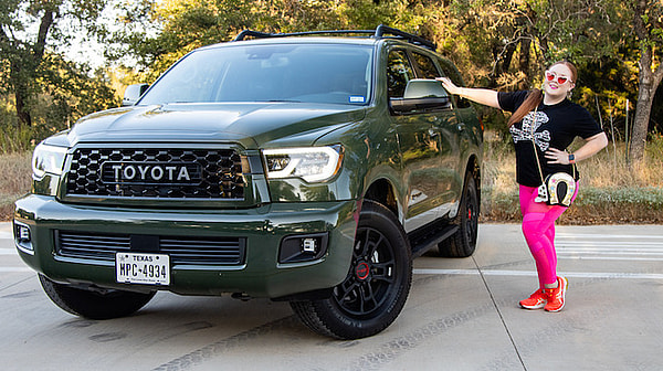 2020 Toyota Sequoia TRD Pro 4x4: Take your Party of 7 on an Adventure 2 Feature Image Natalie Merola Kittys Glam Rides Toyota Sequoia