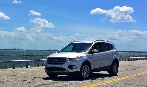 The 2017 Ford Escape Titanium Looks Good On A Road Trip - Agirlsguidetocars