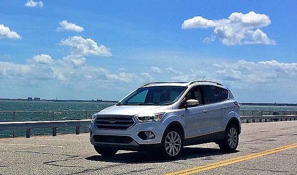 The 2017 Ford Escape Titanium Looks Good On A Road Trip - Agirlsguidetocars