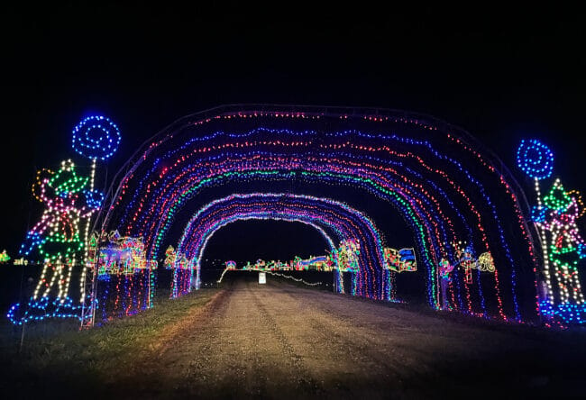 Drive-Thru Holiday Lights On A Girls Guide To Cars