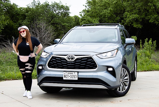 Feature Natalie Merola Toyota Highlander Platinum Awd