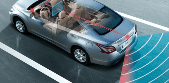 add safety technology old car