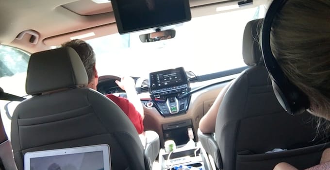 Honda Odyssey Elite family minivan