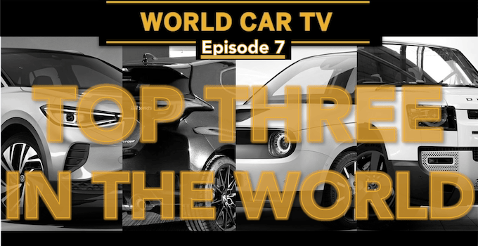World Car Awards Top Three In The World