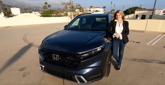 A Girls Guide To Cars | 2023 Honda Cr-V: Get Ready To Love Hybrid Suv Driving - Me With The 2023 Honda Cr V Featured Image