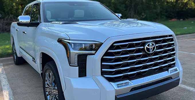 A Girls Guide To Cars | Why The Luxury-Filled 2022 Toyota Tundra Capstone Crewmax Should Be Your Next Pickup Truck - Tundra Hybrid