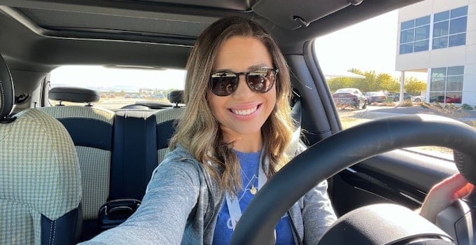 I'd given up on ever learning how to drive a manual transmission car. I should have started on a Mini! Photo by Allison Bell
