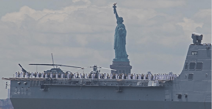 Fleet Week aboard the USS Arlington