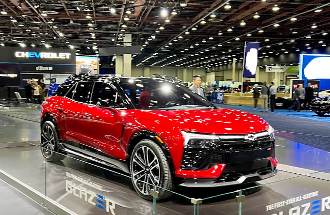 Chevrolet At The North American International Auto Show. Photo: Connie Peters