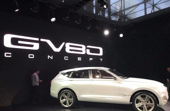 The Genesis Gv80 Is The Next Luxury Suv And Made It'S New York Auto Show Debut.