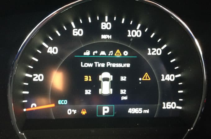 Kia Sorento Turbo Sxl Awd Tire Pressure Monitoring