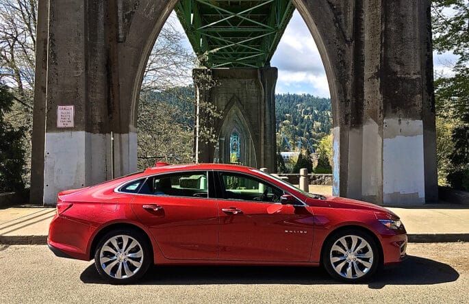 A Girls Guide To Cars | Used: 2016 Chevrolet Malibu: A Drive Through Portland, Oregon In Comfort And Style - St Johns Park Malibu E1460774006549