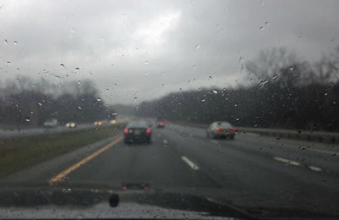 Driving In The Rain