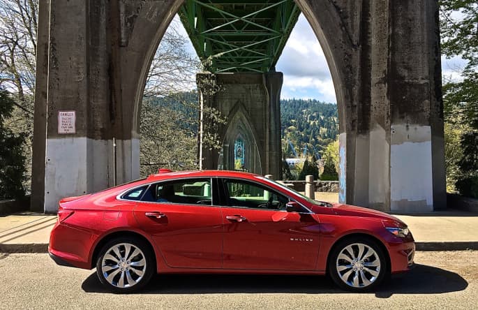 A Girls Guide To Cars | Used: 2016 Chevrolet Malibu: A Drive Through Portland, Oregon In Comfort And Style - St Johns Park Malibu E1460774006549