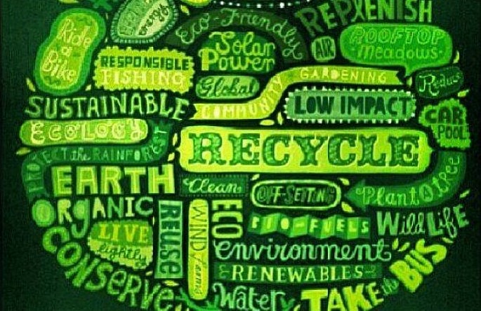 Go Green For Earth Day.