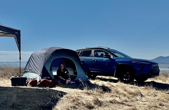 Camping  Is Possible In The 2026 Toyota Corolla Cross Thanks To All The Cargo Space
