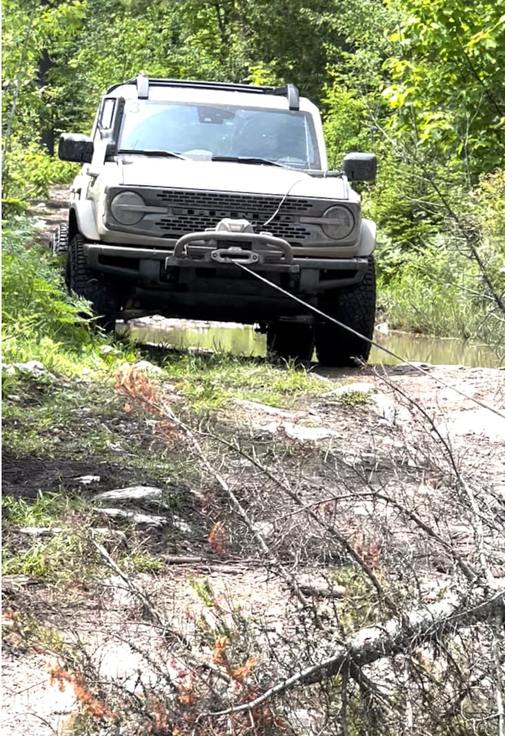 We Had A Winch Opportunity! A Tree Fell Across The Trail, So We Removed It
