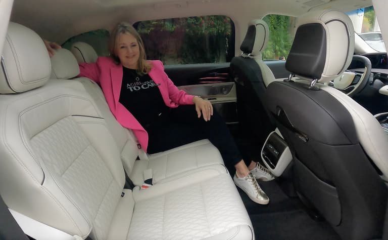 The Roomy Rear Seat In The 2024 Lincoln Nautilus