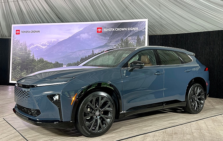 Which Toyota SUV is the Right One For You? 12 I Love The Look Of The Toyota Crown Signia. Photo Connie Peters