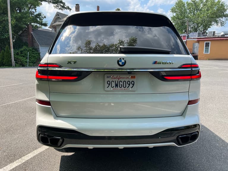 The Rear Of The 2023 Bmw X7