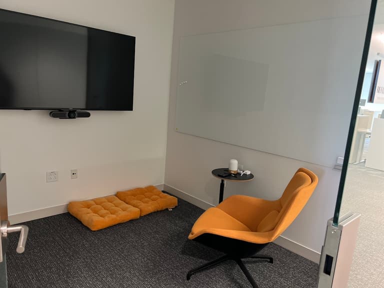 A Meditation Room Is Calm And Quiet