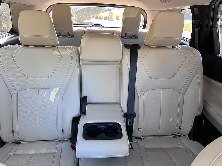 Second Row Seating Is Flexible And Accommodating In The 2022 Infiniti Qx60