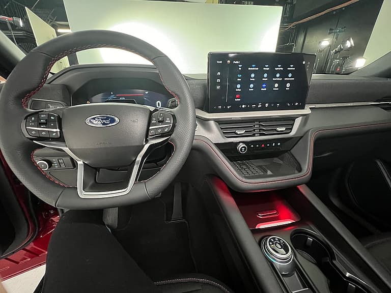 The View From The Drivers Seat In The 2025 Ford Explorer