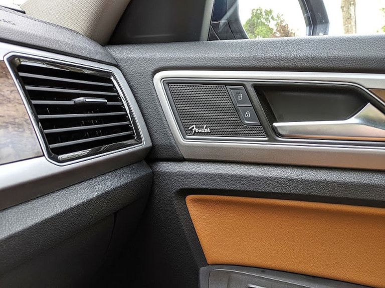 Fender Audio System In The 2019 Vw Atlas V6 Sel Premium