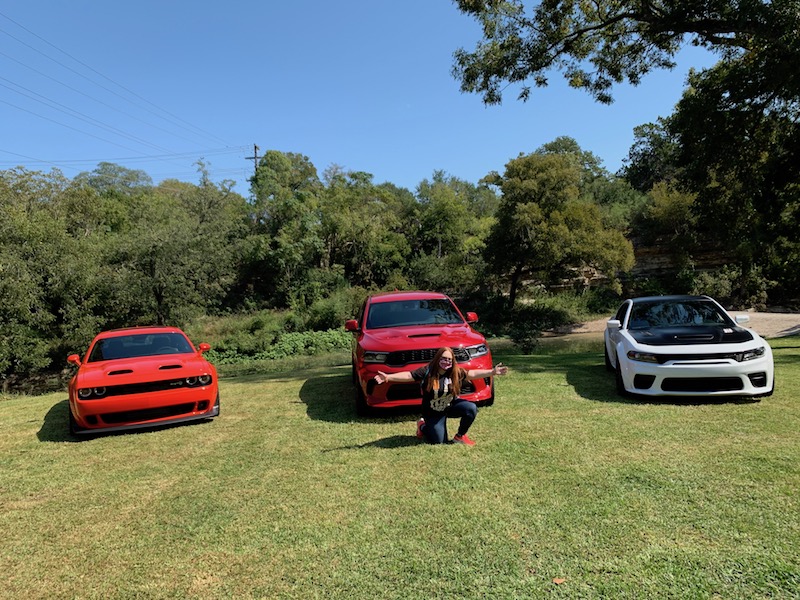 Kittys Glam Rides Natalie Merola A Girls Guide To Cars Fca Tawa Texas Truck Rodeo