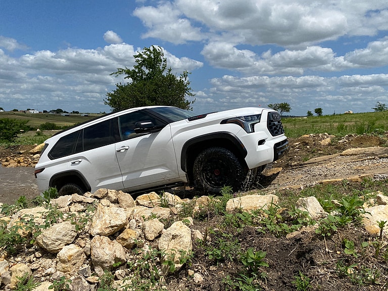 Which Toyota SUV is the Right One For You? 3 2023 Toyota Sequoia Off-Road