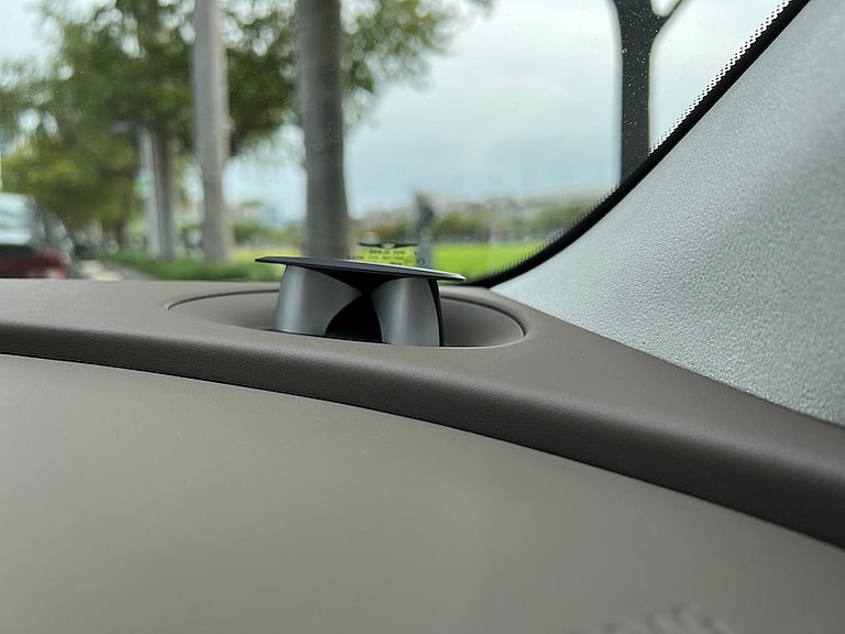 The Bang &Amp; Olufsen Premium Sound System Includes Tweeters That Rise From The Dashboard When The System Is On