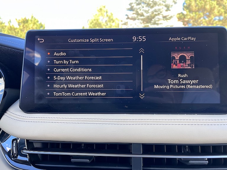 Screen Customizations In The 2022 Infiniti Qx60