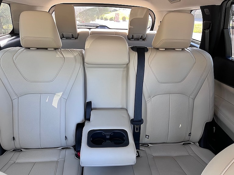Second Row Seating Is Flexible And Accommodating In The 2022 Infiniti Qx60