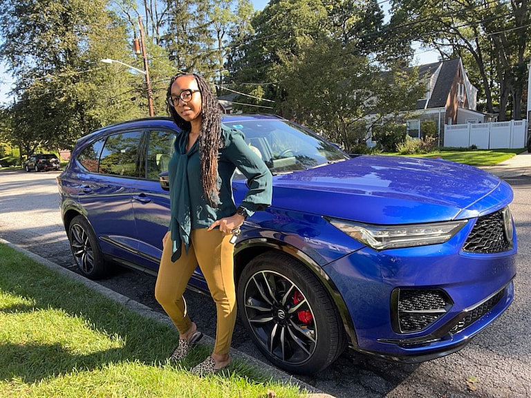 The 2022 Acura Mdx Type S In Apex Blue Pearl Looks Great On Me Too!