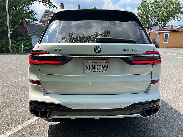 The Rear Of The 2023 Bmw X7