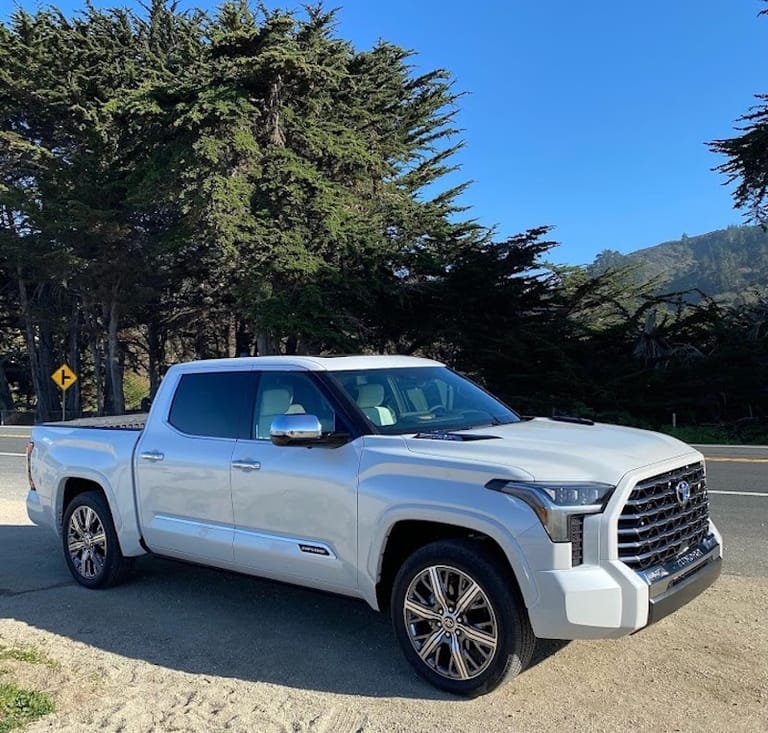 Toyota Tundra Capstone hybrid truck  is among the best new Toyota trucks